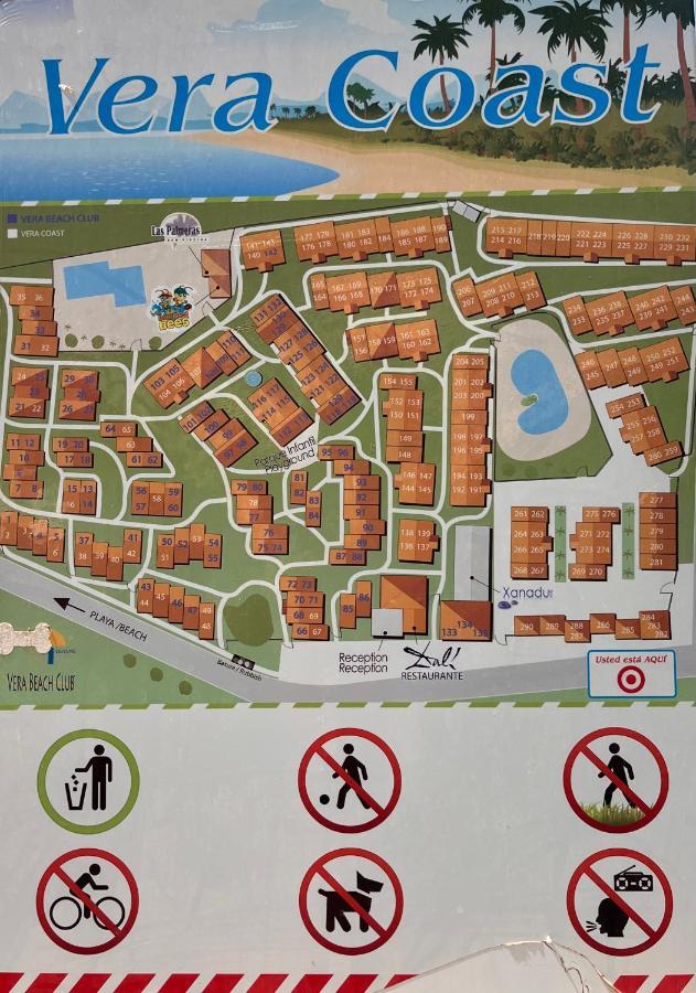 Apartamento Oasis Playas de Vera Zewnętrze zdjęcie